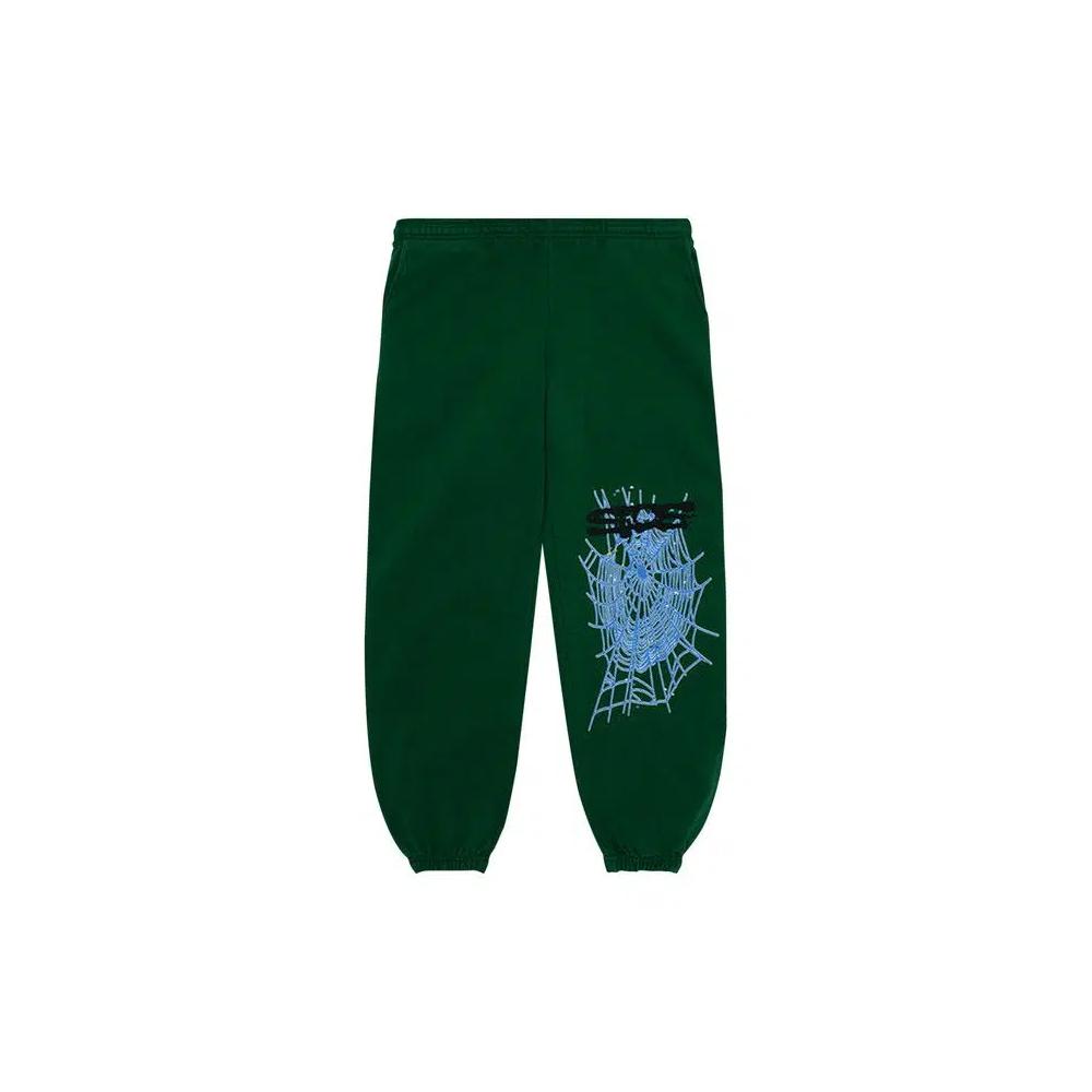 Спортивные штаны Sp5der Web Sweatpant «Hunter Green» 1