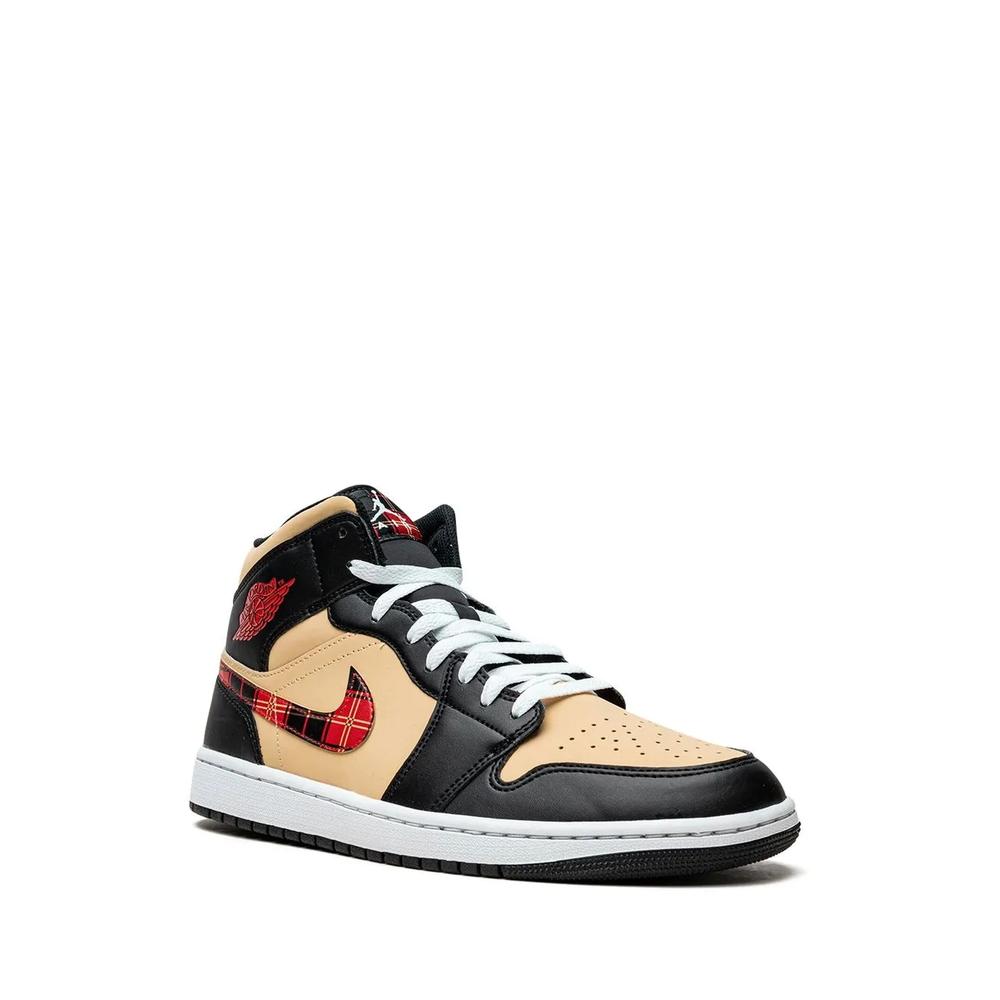 Кроссовки Air Jordan 1 Mid Tartan Swoosh 2