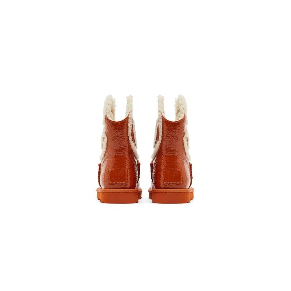 Ботинки UGG Telfar x Logo Mini Boot 'Crinkle - Spicy Pumpkin' 6