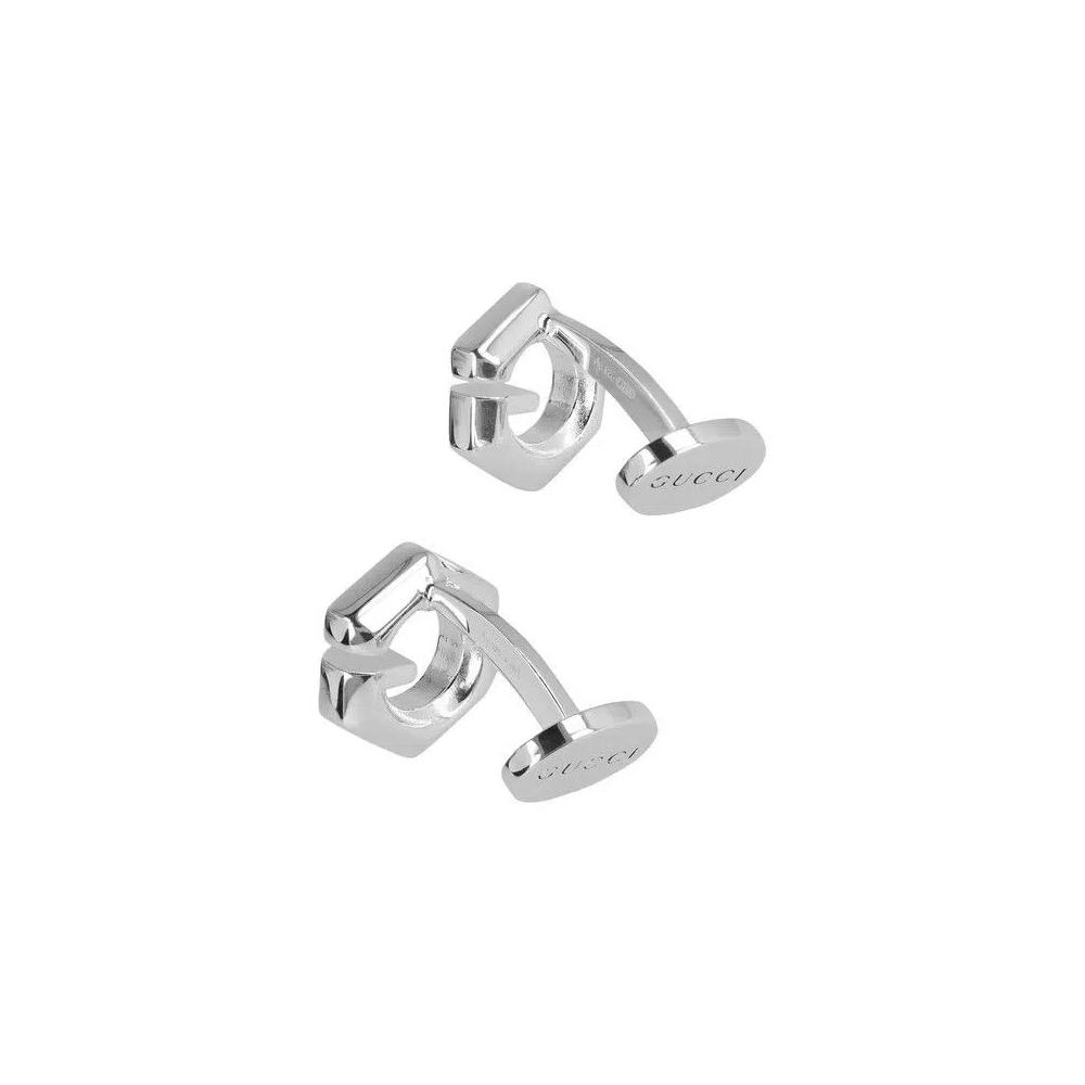 Булавки Gucci G Cube Cufflinks «Silver» 2