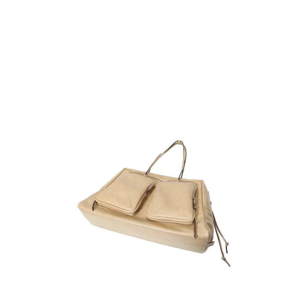 Сумка через плечо Bashour Front Pockets Shoulder Bag Large - Тоффи 6