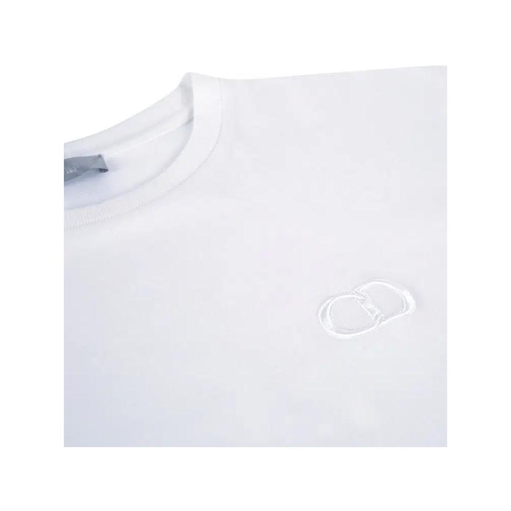 Футболки Dior T-Shirt CD Boxy Cut 'Белый' 3