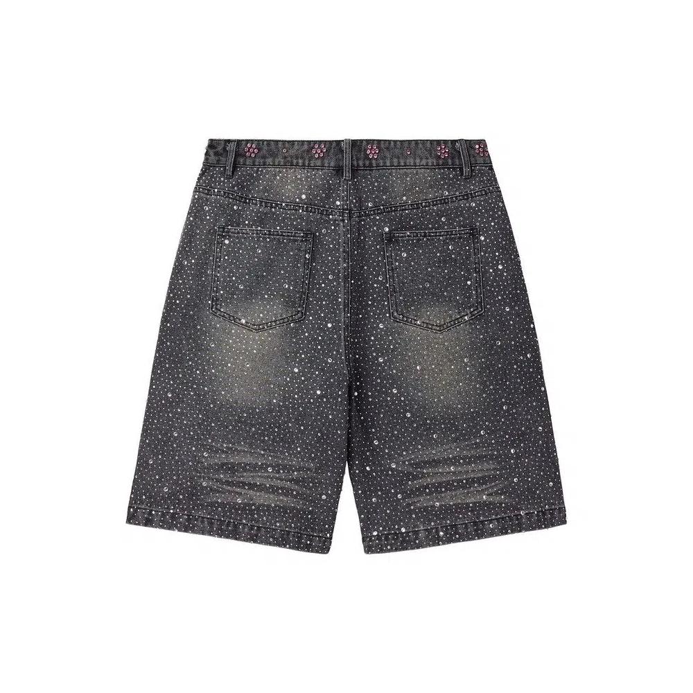 Низы Vale Forever Iced Out Jorts 'Black' 2