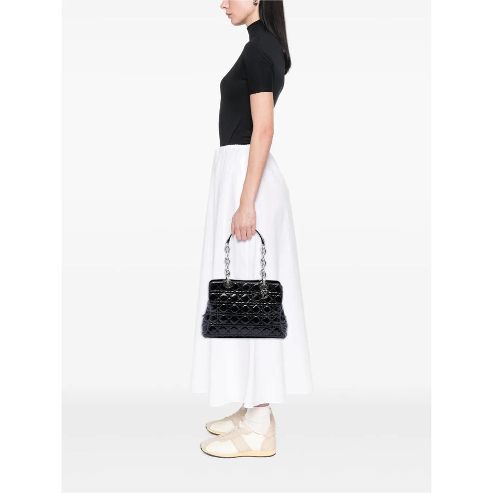 Сумка-тоут Cannage Lady Dior Soft Shopping среднего размера (2013 год) 2