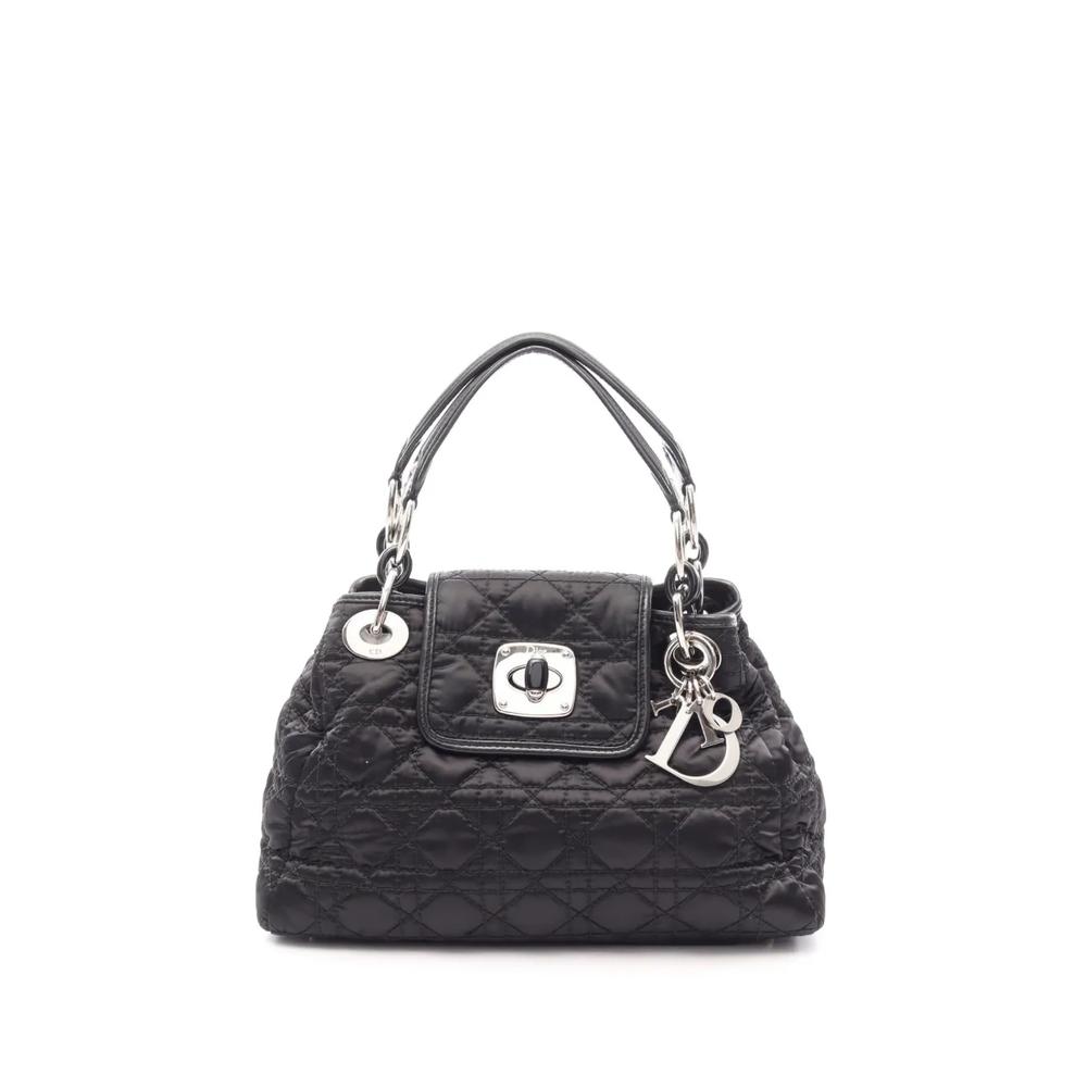 Сумка-тоут Satin Cannage Charming Lock среднего размера (2000-2015 годы) 1