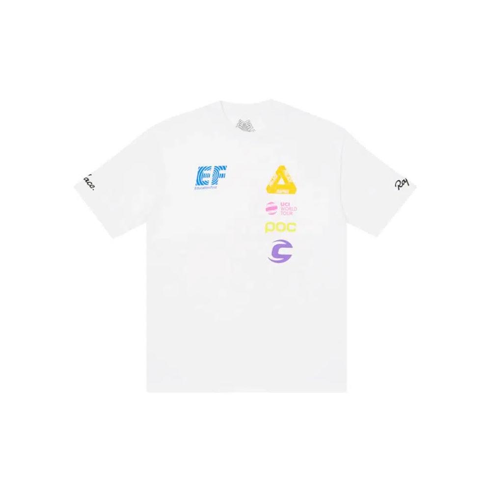 Футболки Palace x Rapha Off Bike T-Shirt 'Белый' 1