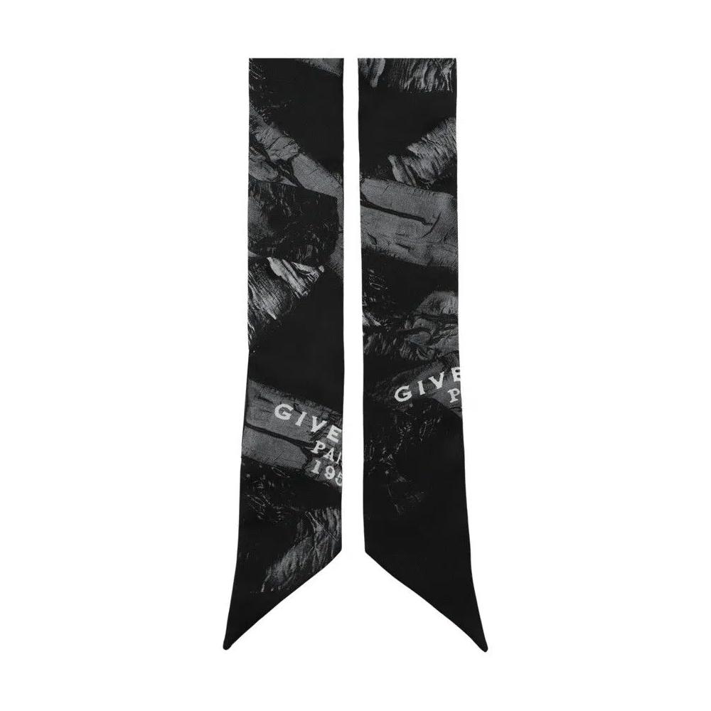 Аксессуары Givenchy Paris Silk Bandeau 'Black' 3
