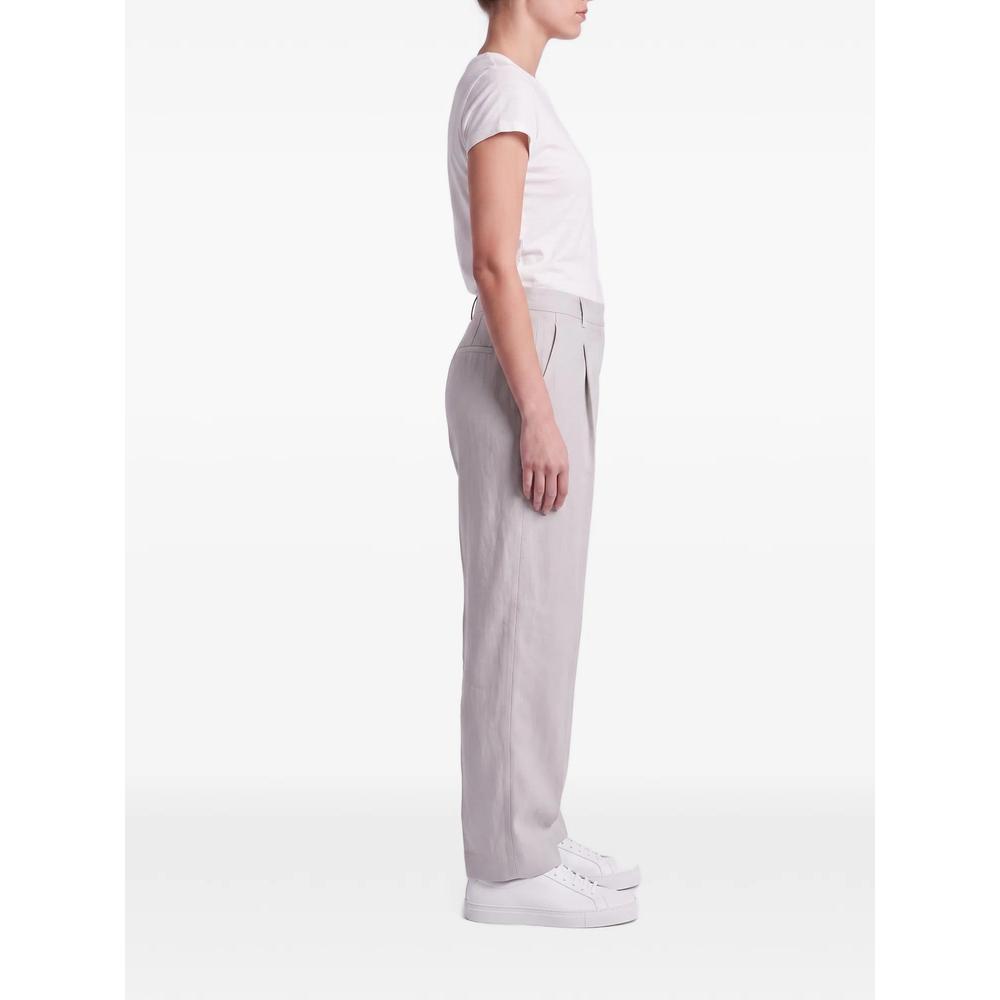 pleated straight-leg trousers 2