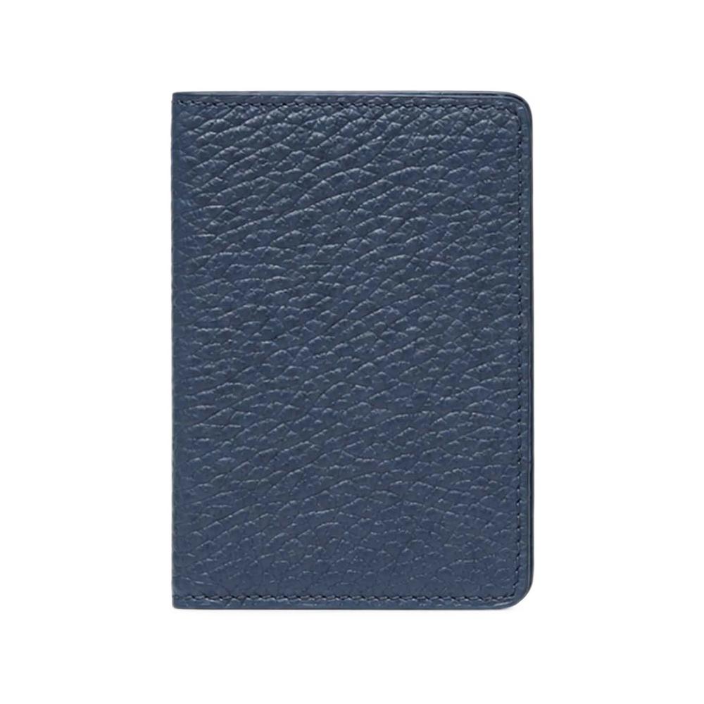 Four Stitches grained-leather cardholder 2