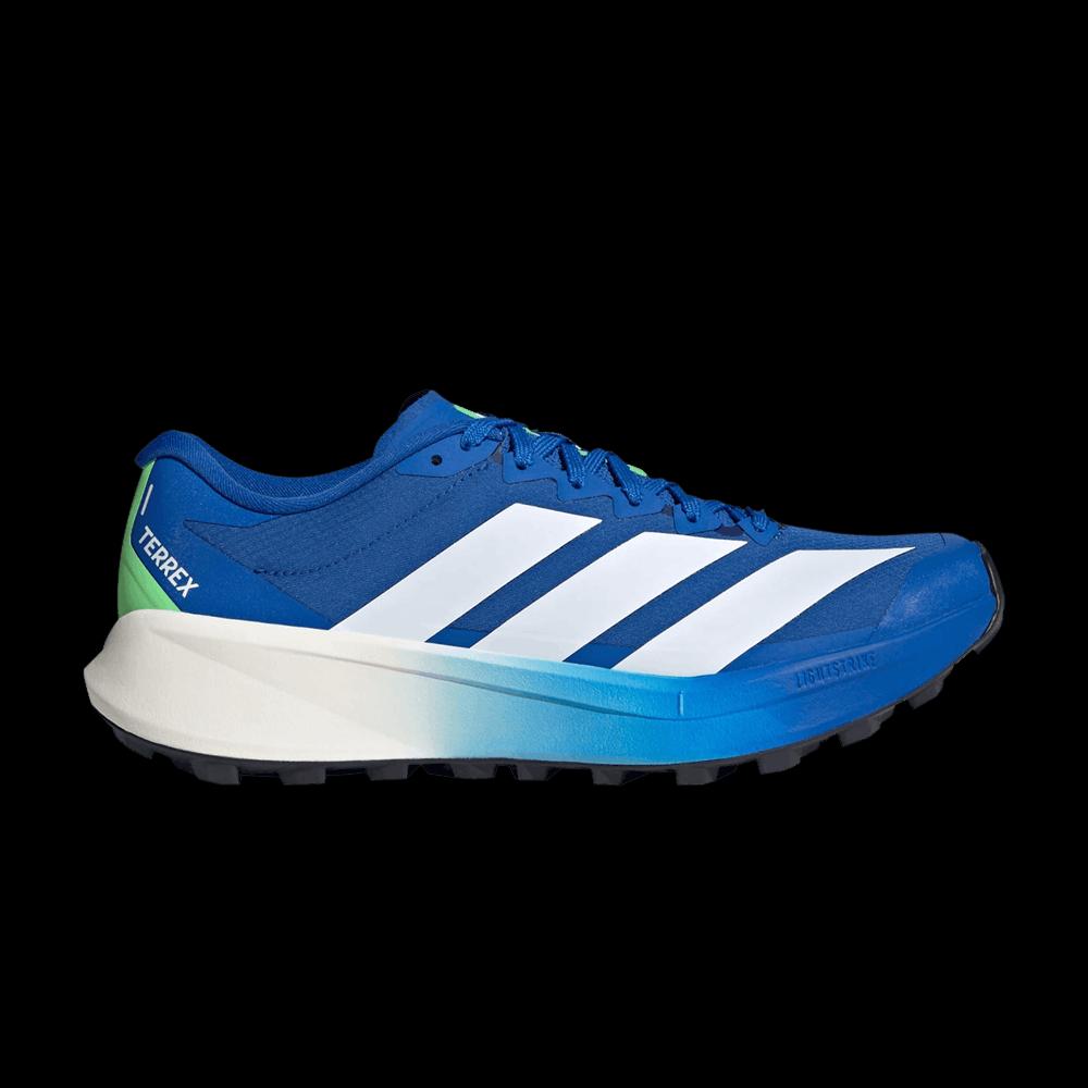 Кроссовки adidas Terrex Agravic 4 Trail 'Blue Cloud White Lime Burst' 1