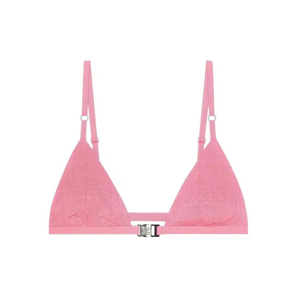 Белье Givenchy 4G Monogram Triangle Bra 'Bright Pink' 1
