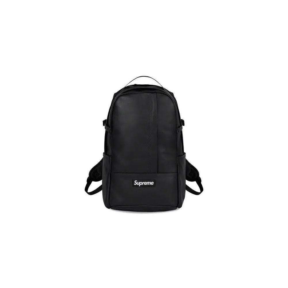 Рюкзаки Supreme Leather Backpack 'Черный' 1