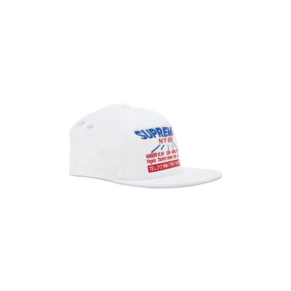 Бейсболки Supreme Transport Mesh Back 5-Panel 'White' 2