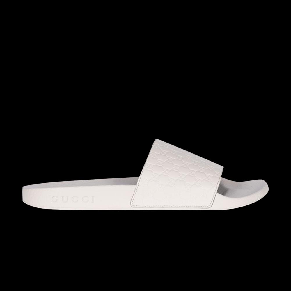 Слайды Gucci MicroGuccissima Slide 'White' 1