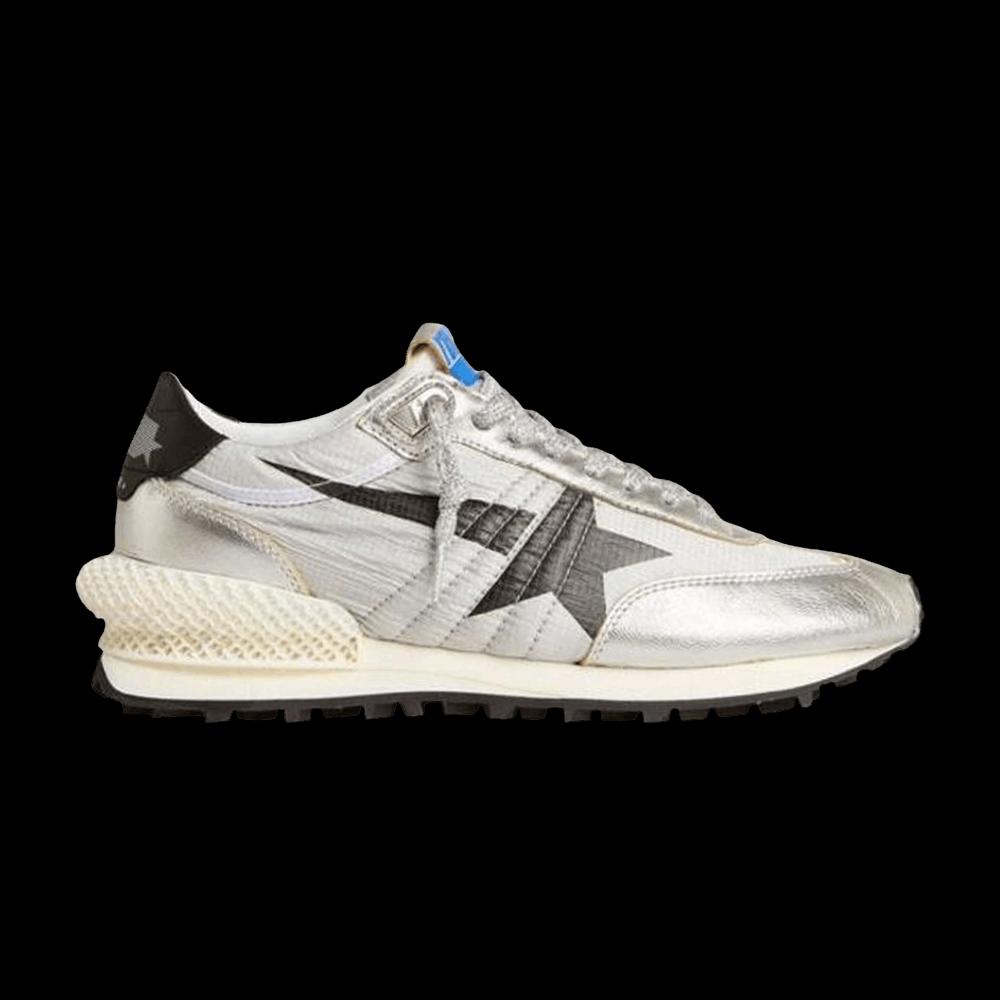 Кроссовки Golden Goose Marathon With Silver Ripstop «Серебряный» 1