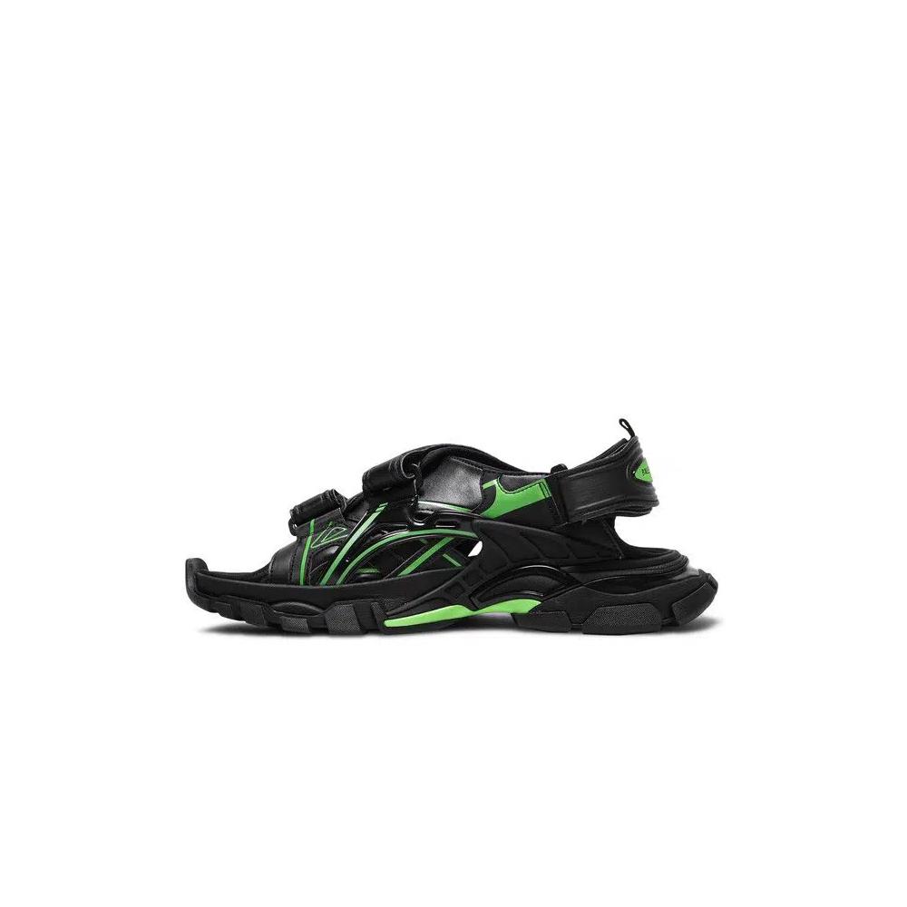 Сандалии Balenciaga Track Sandal 'Black Fluo Green' 3