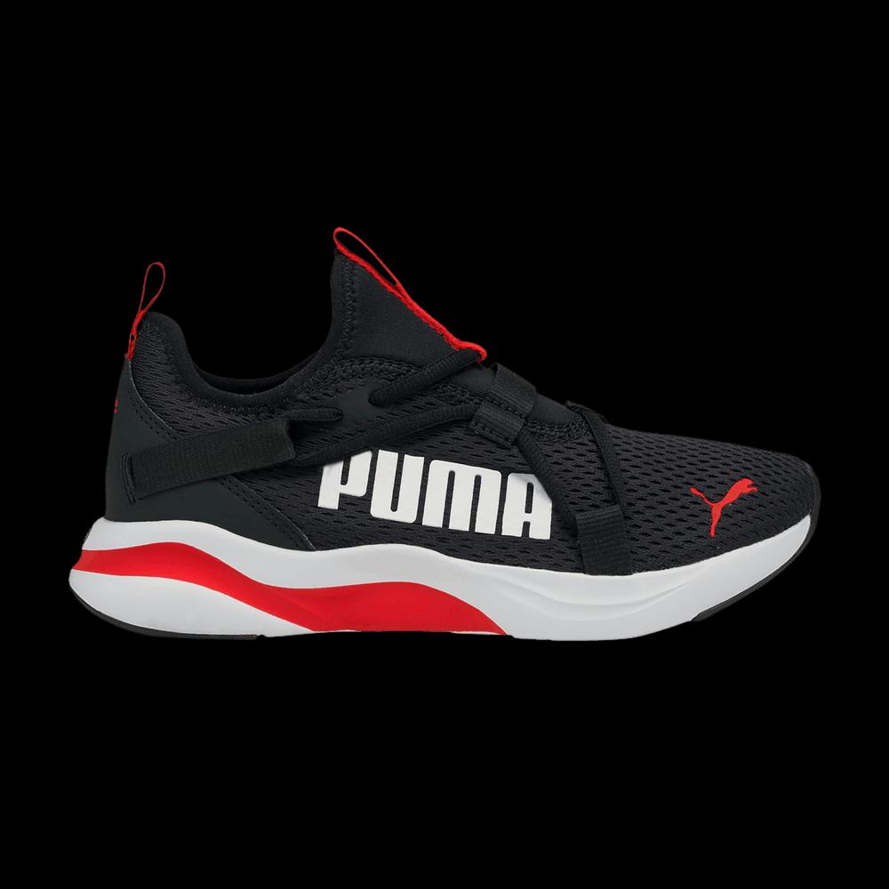 Кроссовки Puma SoftRide Rift Pop Big Kid 'Black High Risk Red' 1