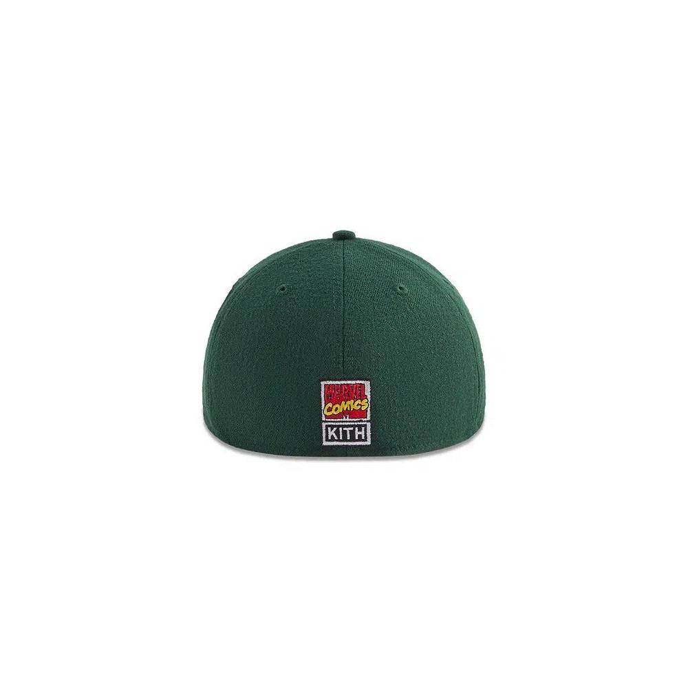 Бейсболки Kith x Marvel For New Era Green Goblin 59FIFTY Fitted 'Stadium' 2