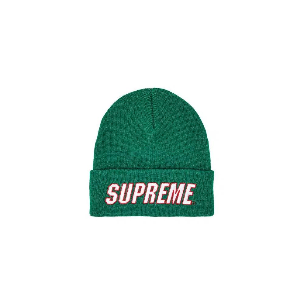 Шапки-бини Supreme Slant Beanie 'Green' 1