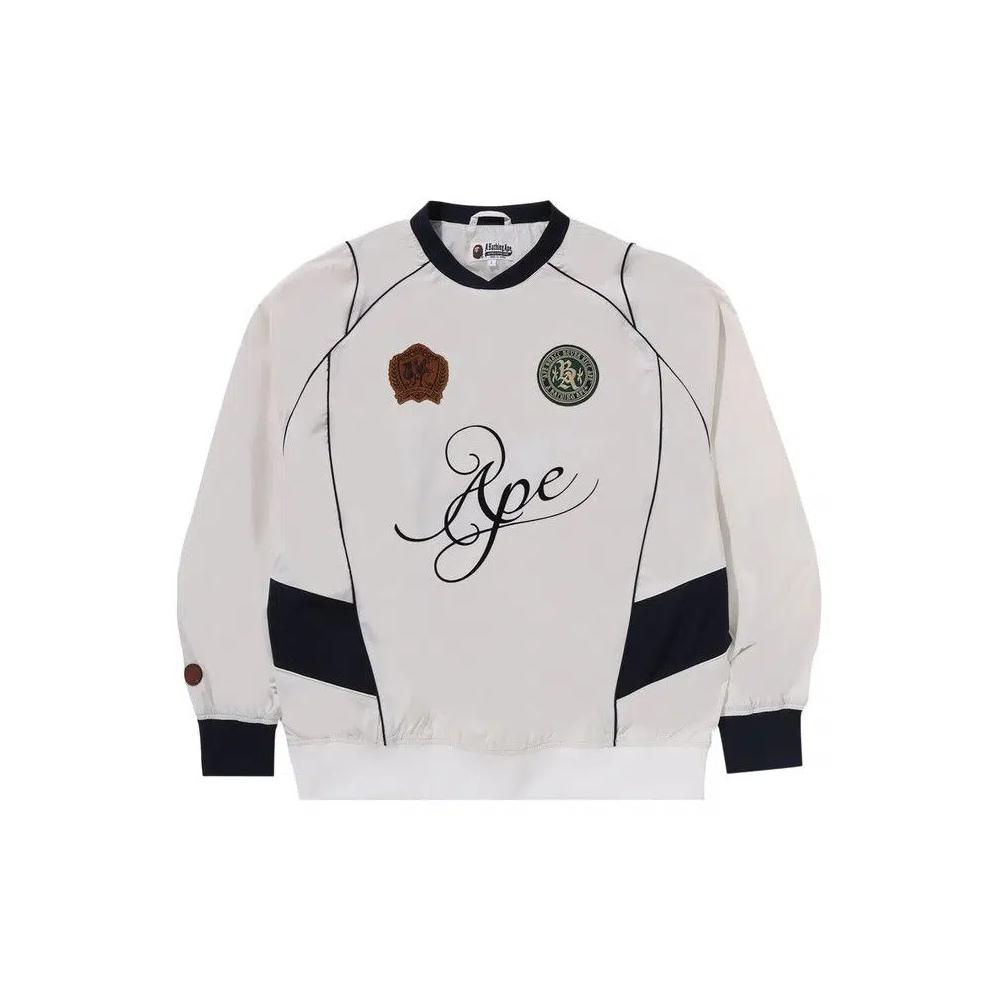Топы BAPE Multi Logo Relaxed Fit Pullover «White» 1