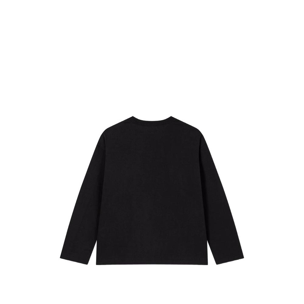 embroidered-detail pocket T-shirt 2
