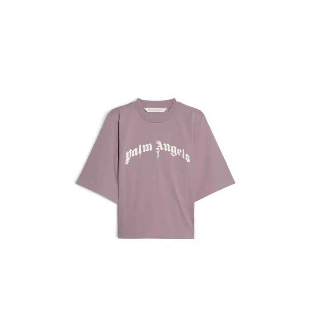 Футболка с изогнутым логотипом Boxy Tee 1
