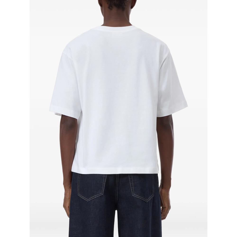 embroidered logo-patch T-shirt 4