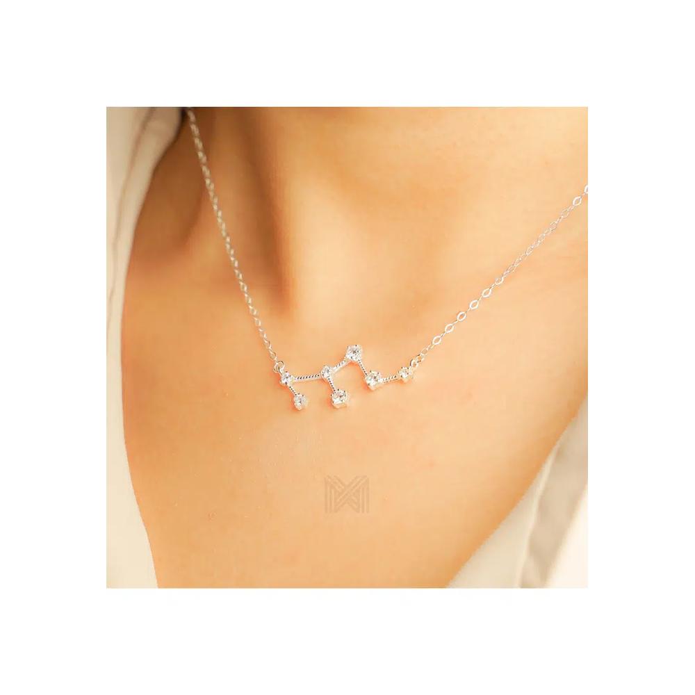Match The Stars Leo Constellation серебряное колье с 925 стерлинговым серебром 3