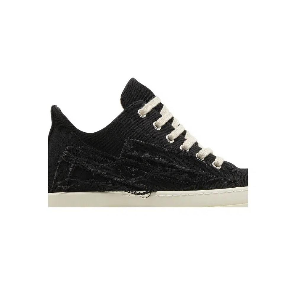 Кроссовки Rick Owens Wmns EDFU DRKSHDW Slashed Low 'Black Milk' 2