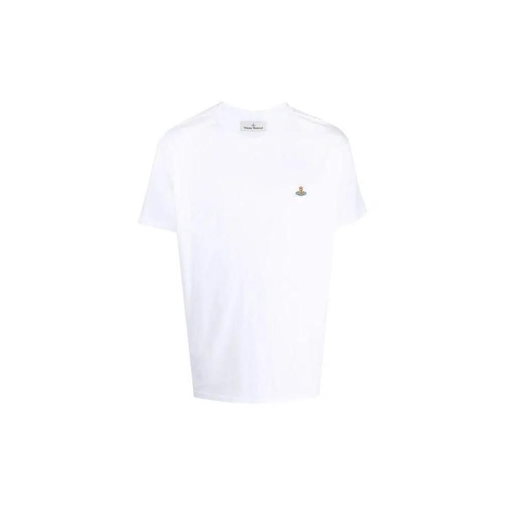 Короткий рукав Футболки Vivienne Westwood Color Orb Classic T-Shirt 'Белый' 1