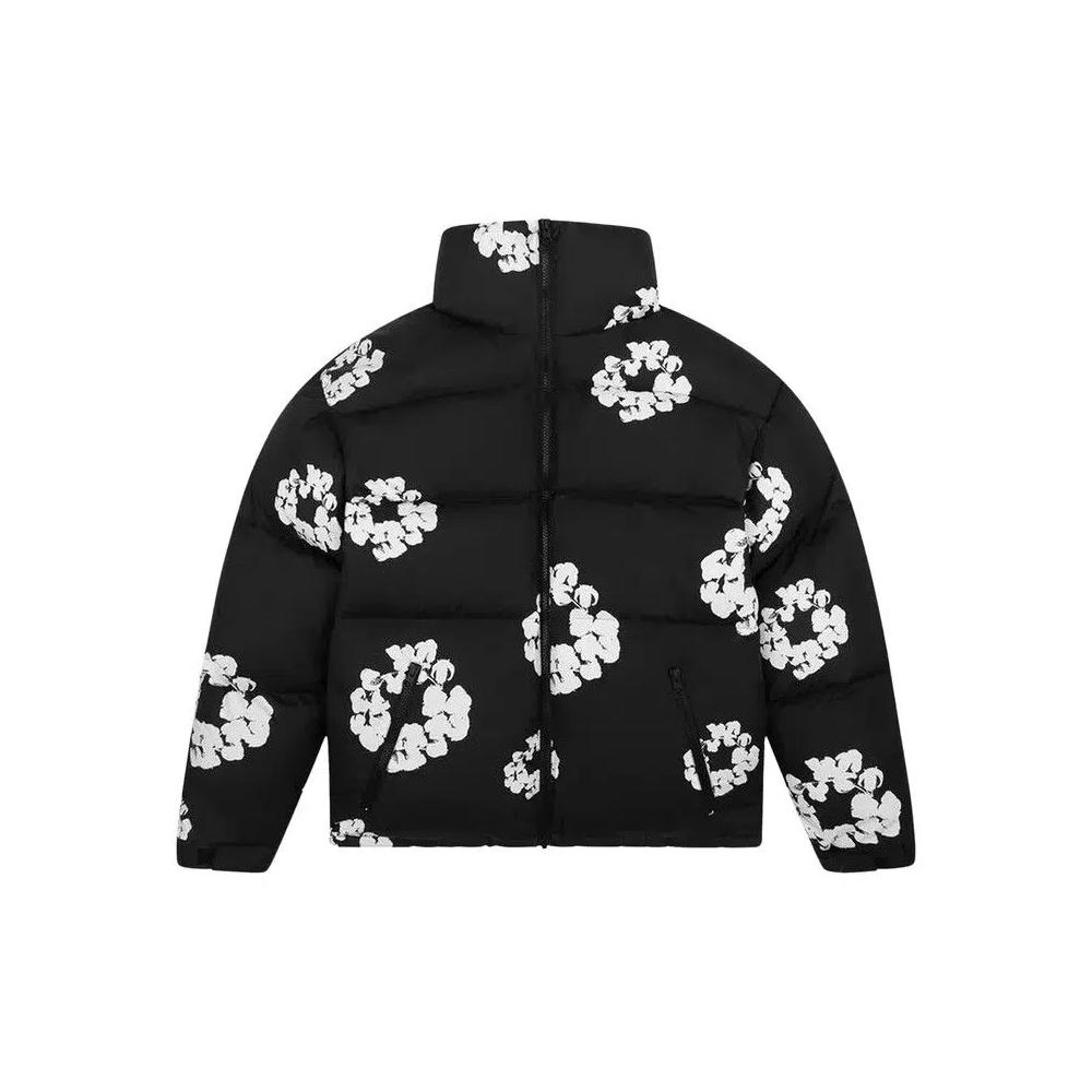 Пуховики Denim Tears Wreath Puffer Jacket 'Black' 1