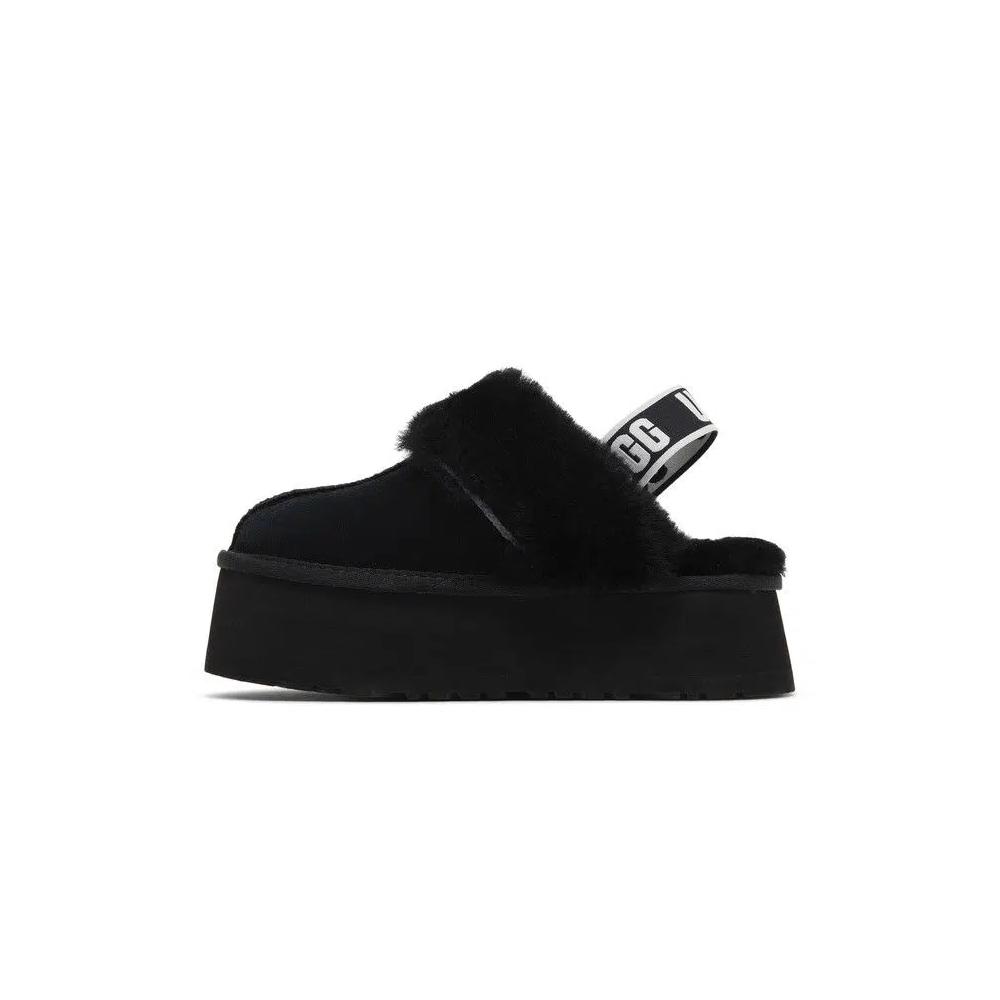 Тапочки UGG Wmns Funkette Slipper 'Black' 3