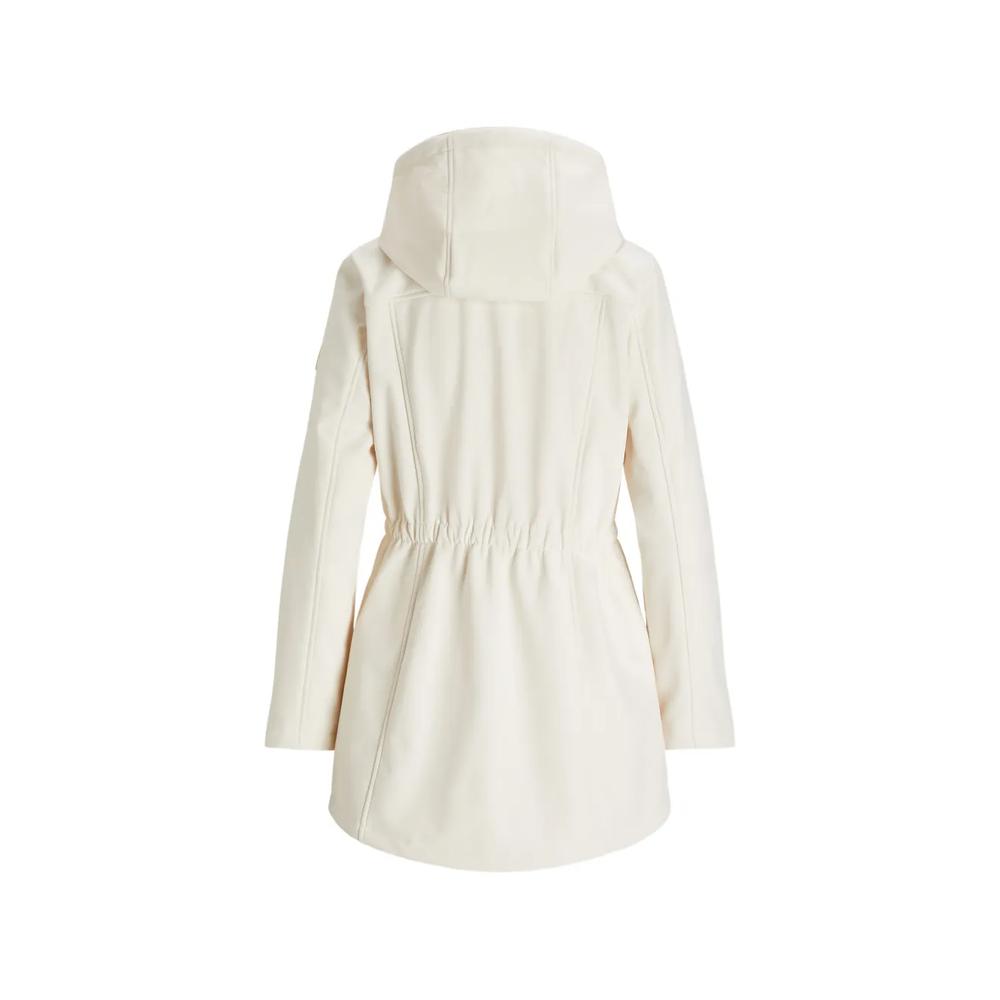 hooded drawstring-waist coat 2