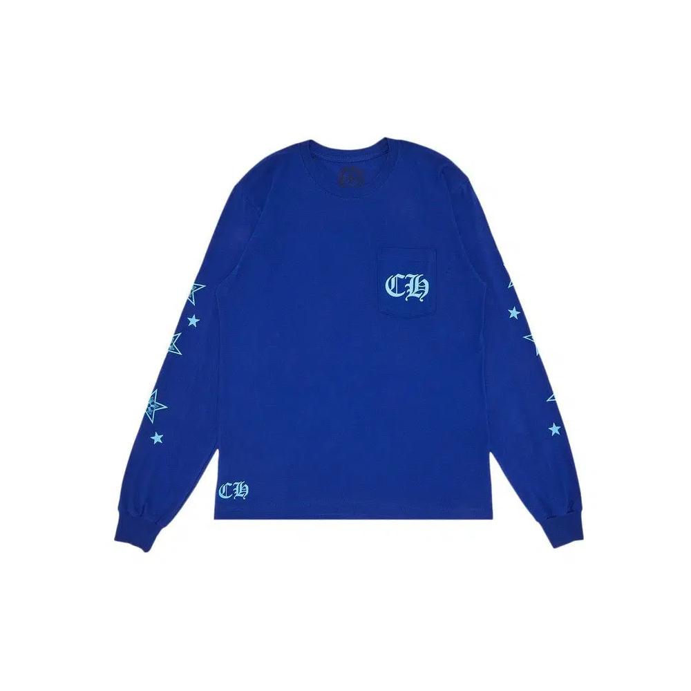 Рубашки на пуговицах Chrome Hearts Рубашка с длинным рукавом Star 'Blue' 1