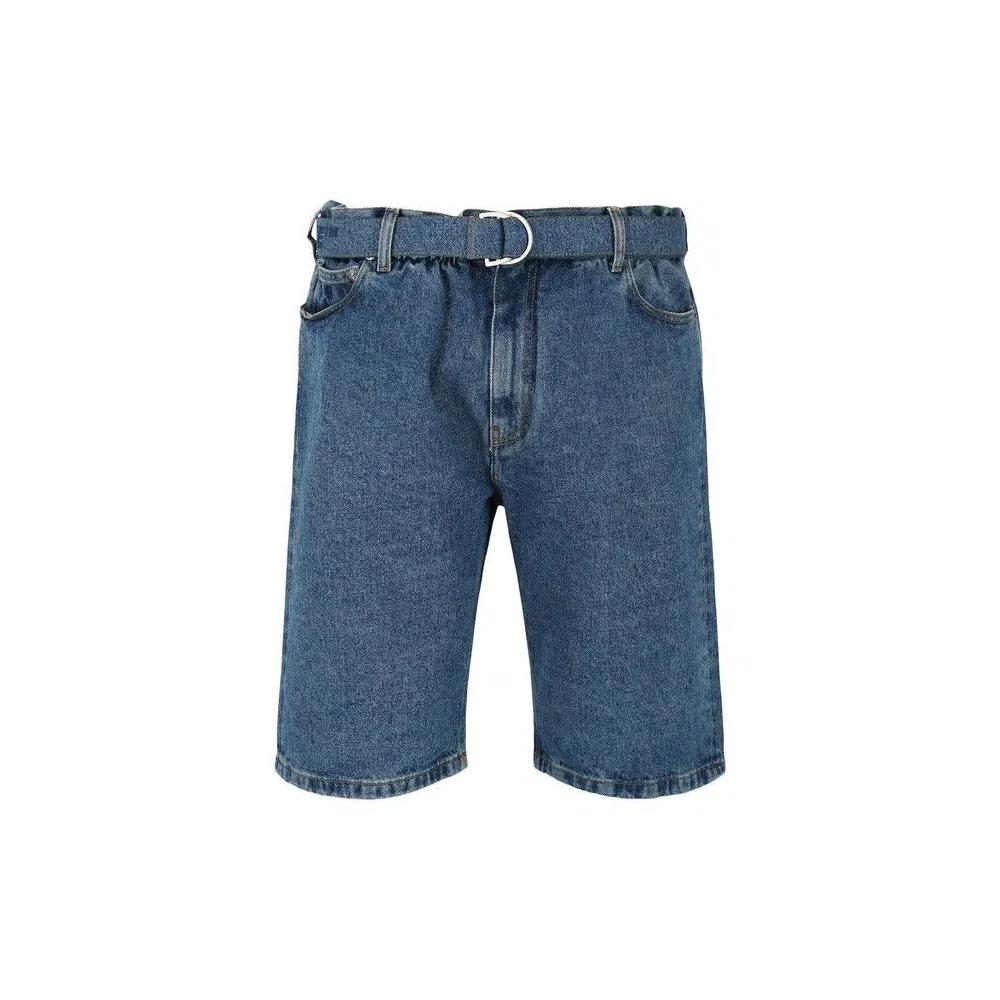 Off-White Industrial Slim Low Crotch Shorts «Синий» 1