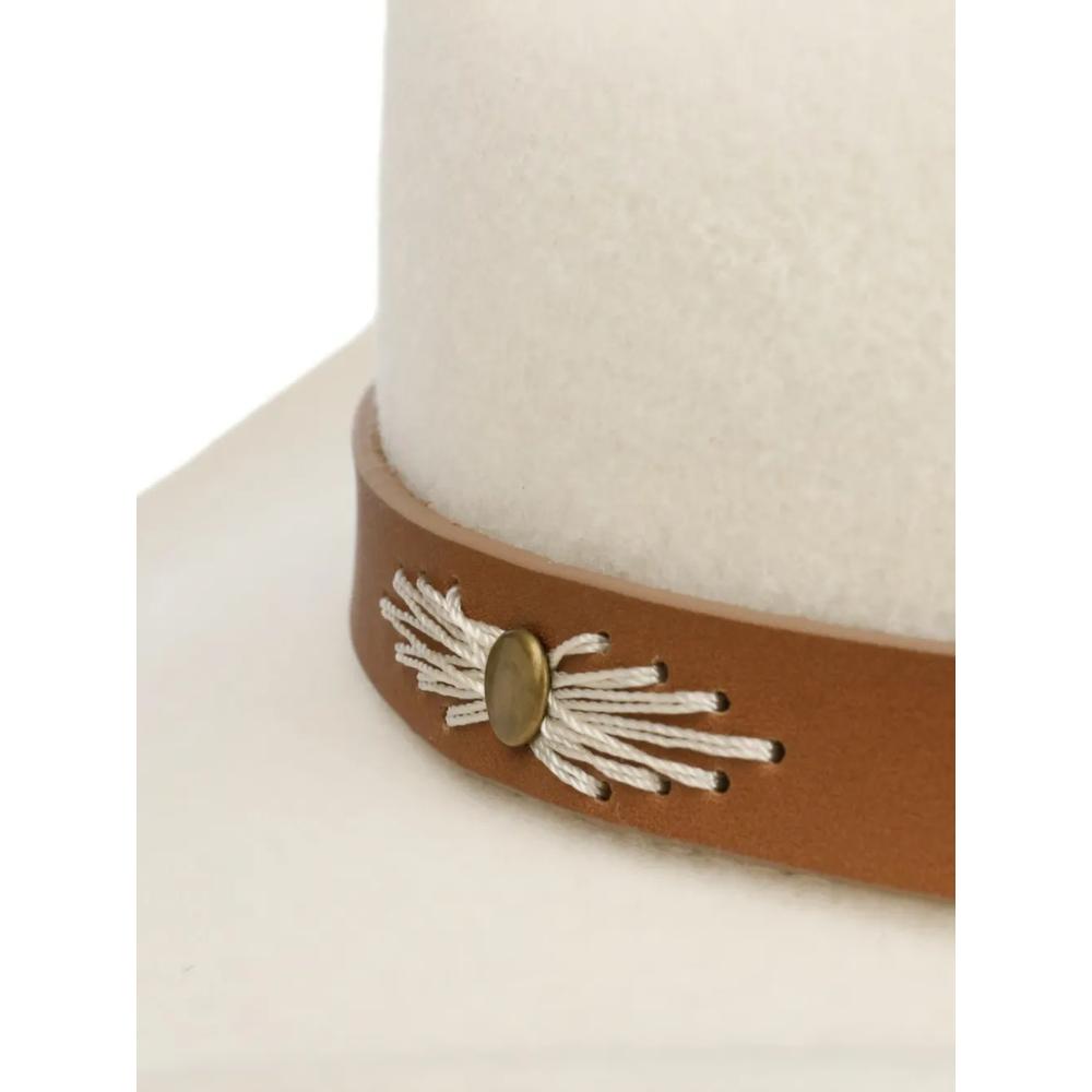 feather-detail felt hat 4