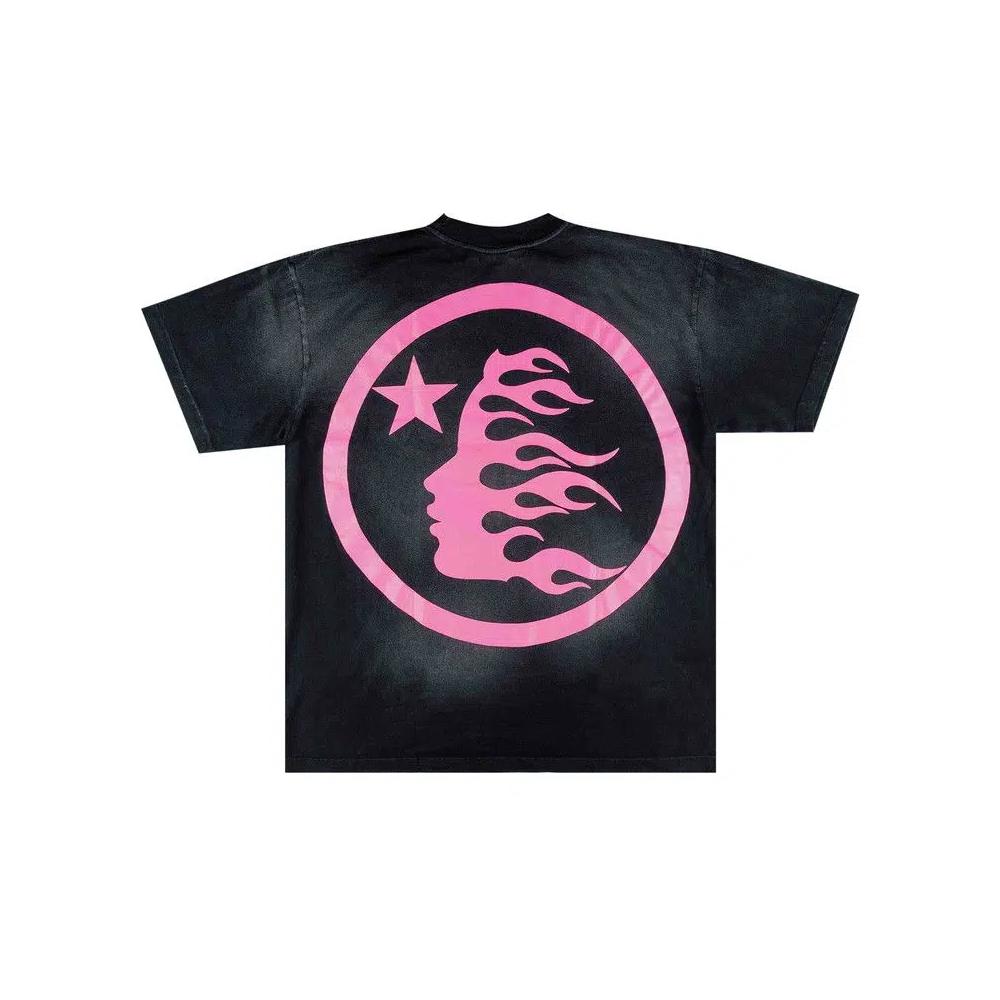 Футболки с коротким рукавом Hellstar Classic Tee 'Black/Pink' 2