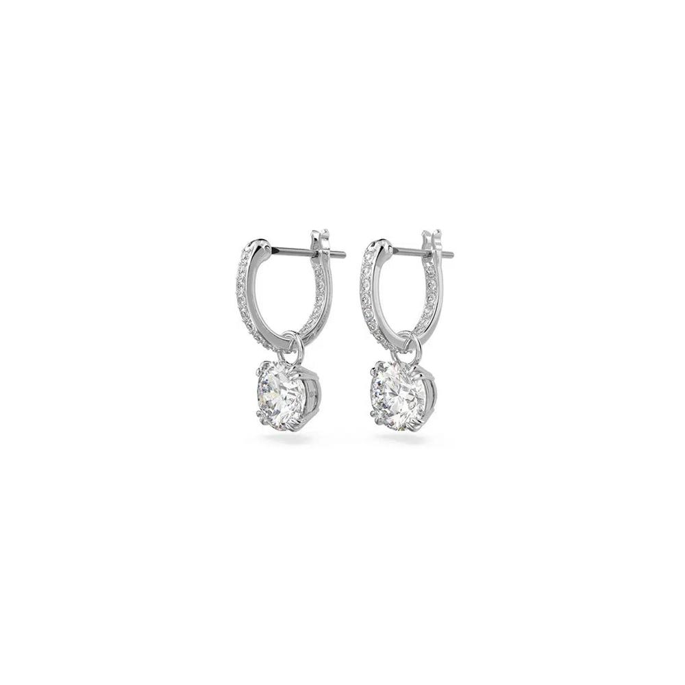 Stilla женские серьги-капли белые 5636717 2