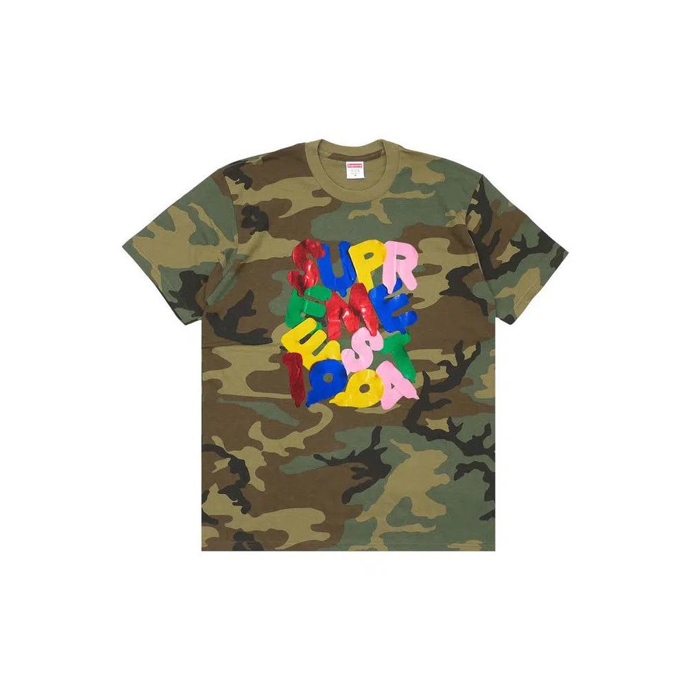 Футболки Supreme Balloons Tee 'Woodland Camo' 1