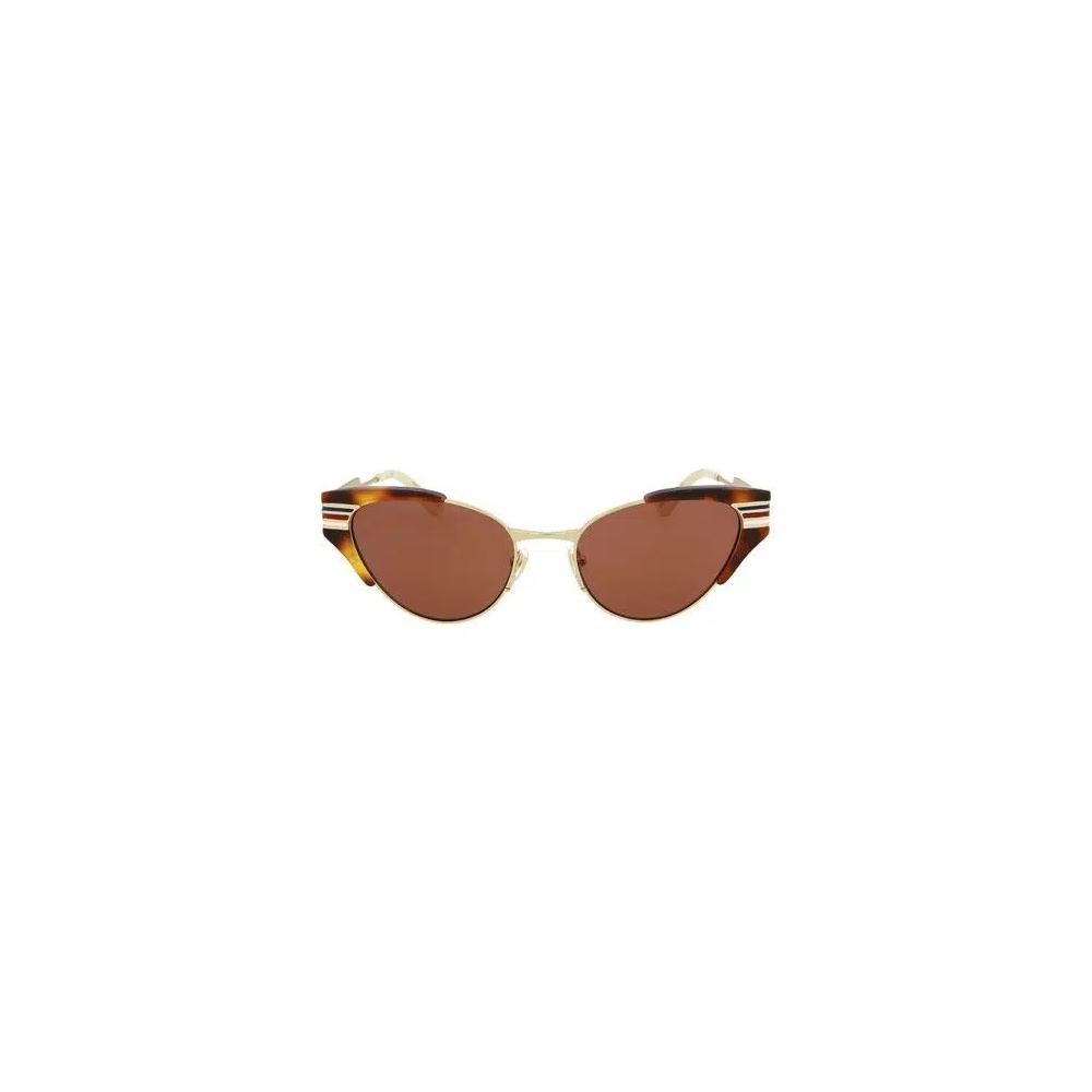 Солнцезащитные очки Gucci Cat Eye Frame 'Brown' 1