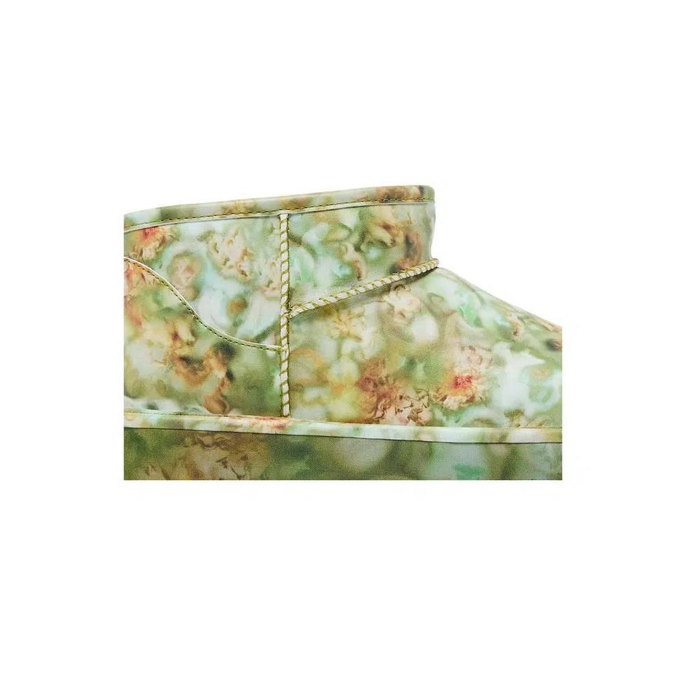 Ботинки Collina Strada x UGG Classic Ultra Mini Platform Boot 'Green Floral' 2