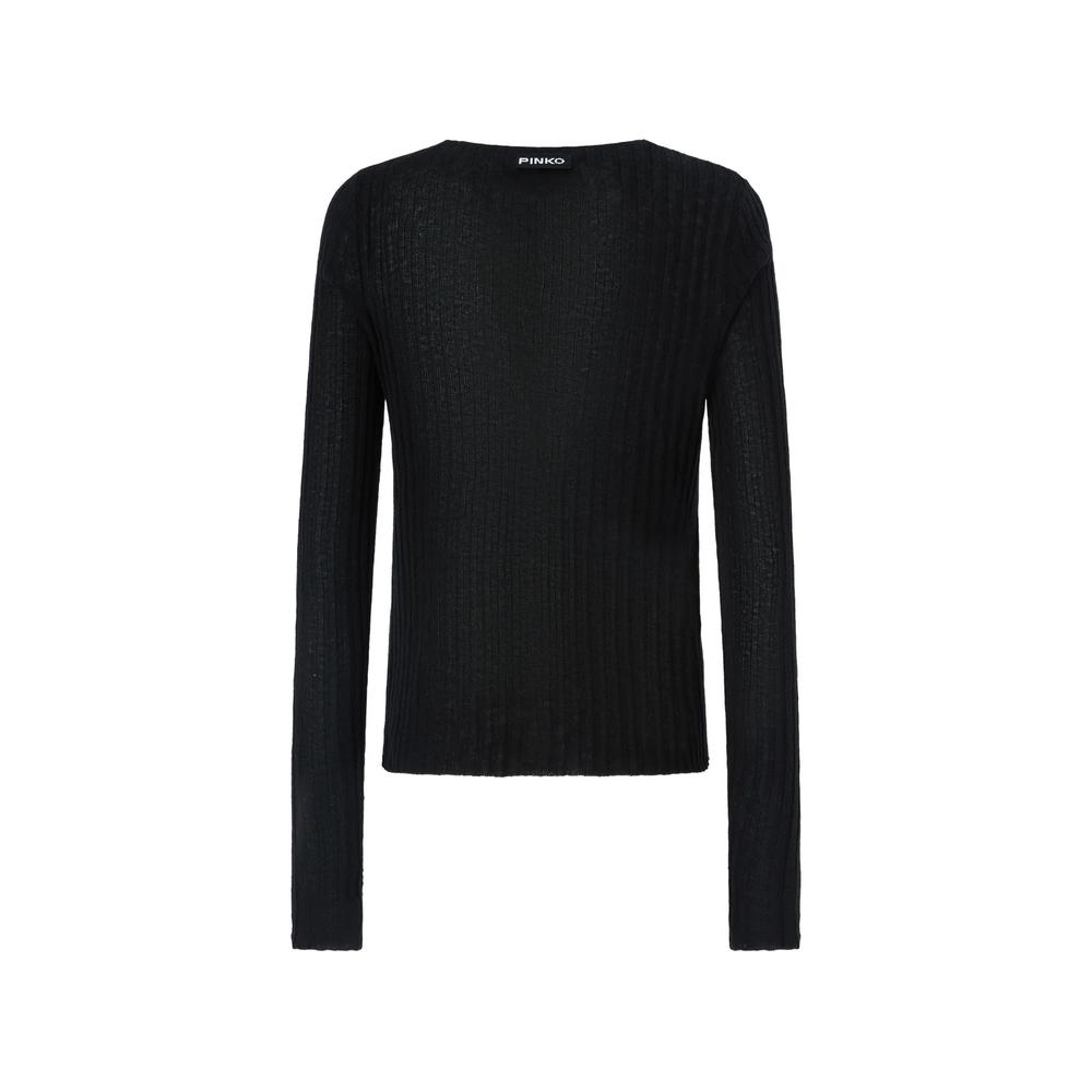 ribbed-knit V-neck cardigan 2