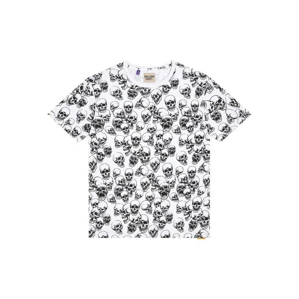 Топы Gallery Dept. Skull Tee 'White' 1