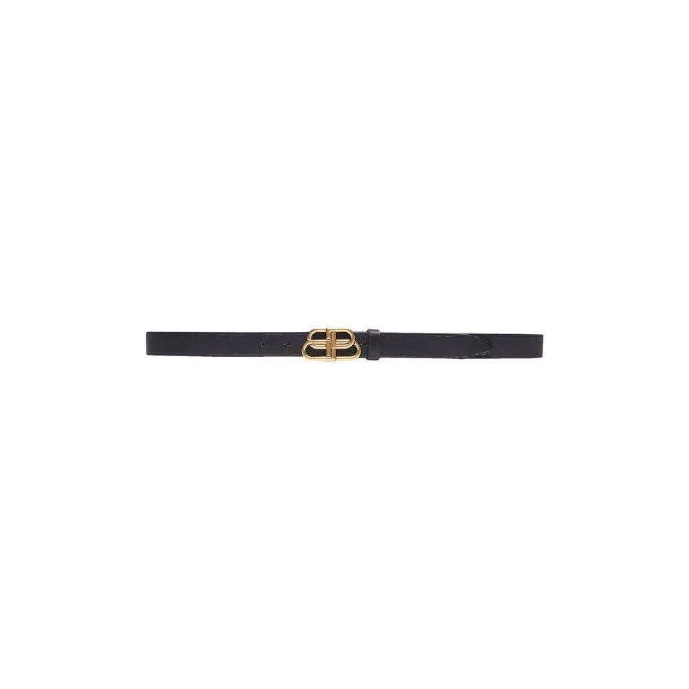 Ремни Balenciaga BB Thin Belt 'Черный' 1