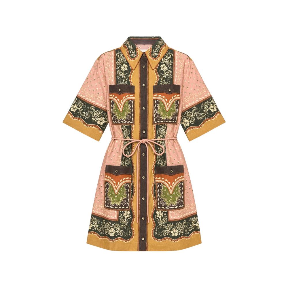 Darcey paisley-print mini dress 1