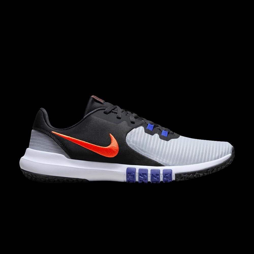 Кроссовки Nike Flex Control 4 'Wolf Grey Black Team Orange' 1