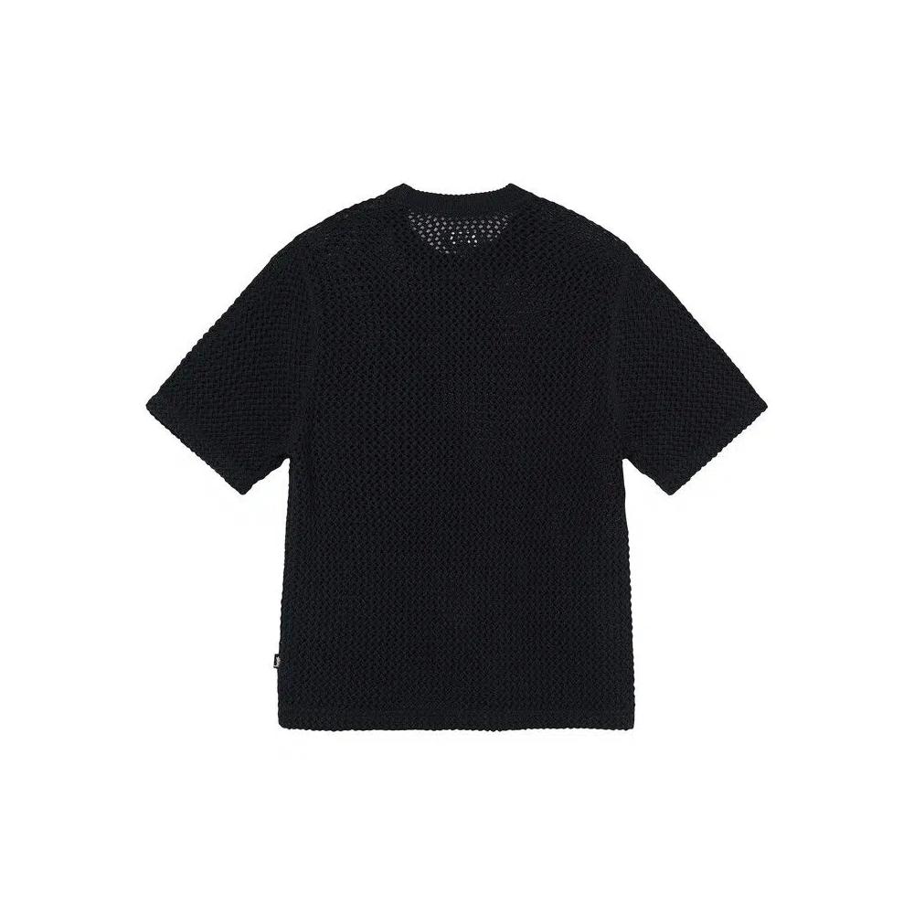 Футболки Stussy O'Dyed Mesh Crew 'Black' 2