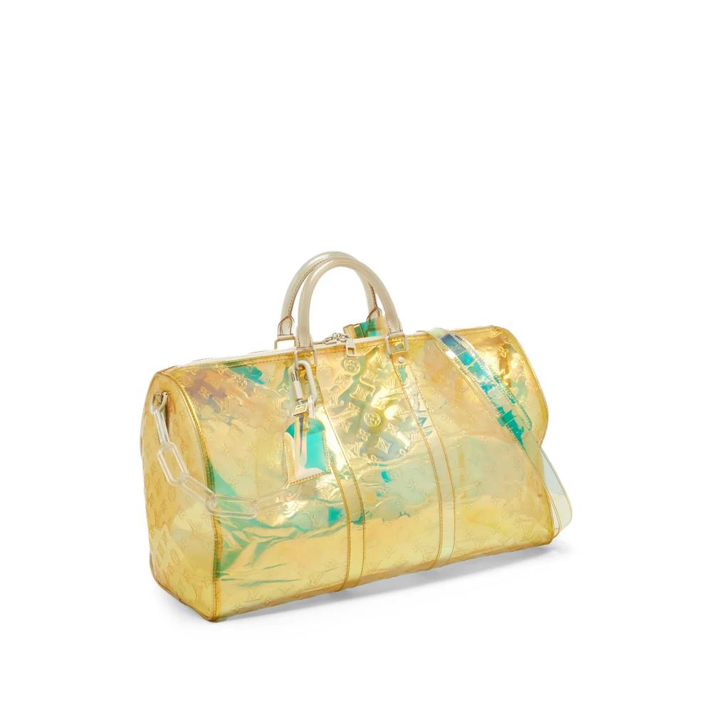 Дорожная сумка Monogram Prism Keepall Bandouliere 50 (2019 год) 2