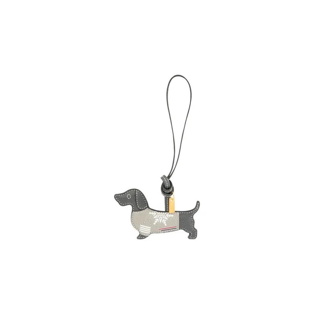 Брелоки и шнурки Thom Browne Puffy Hector Charm With Sweater 'Темно-серый' 1