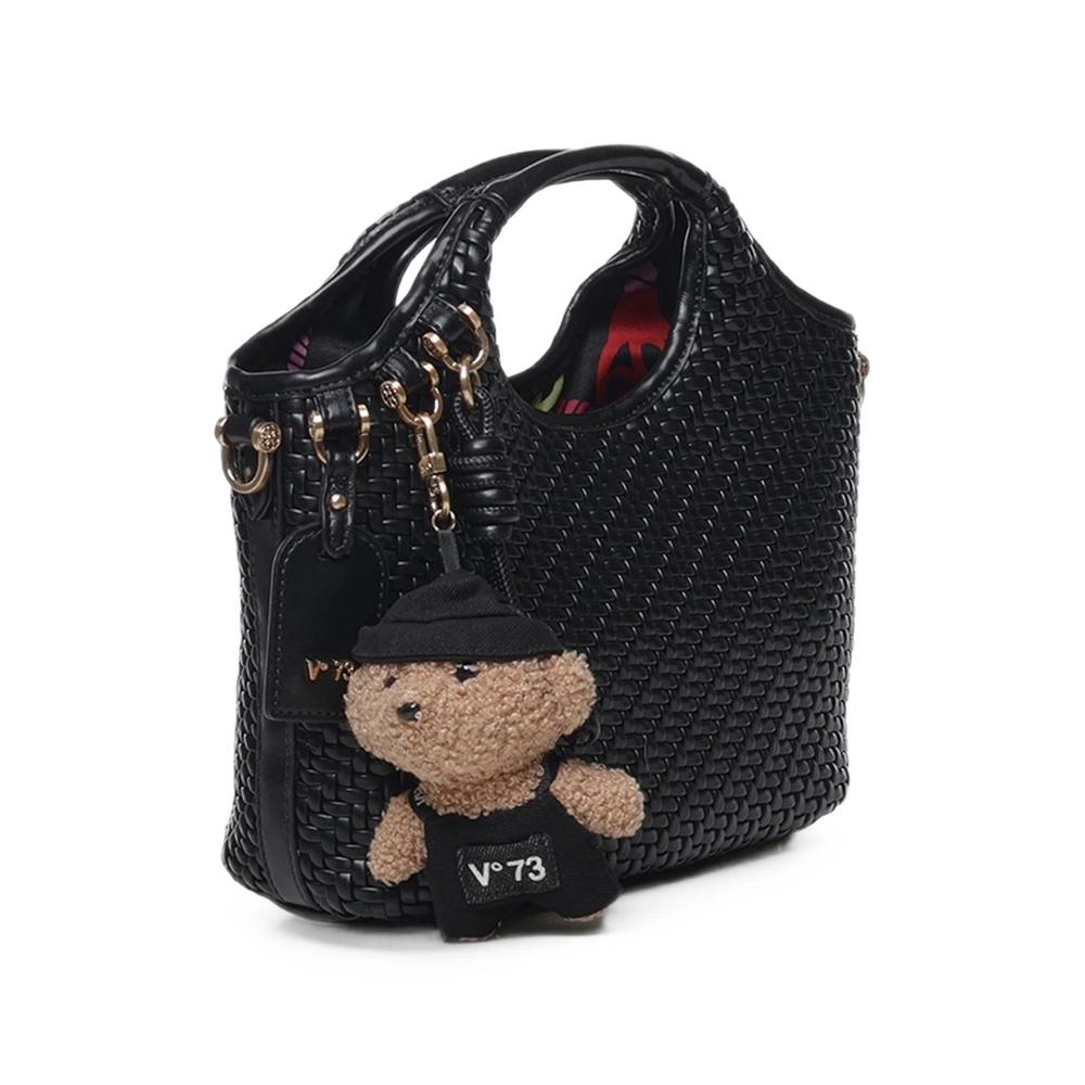 Zelda woven-effect shoulder bag 3